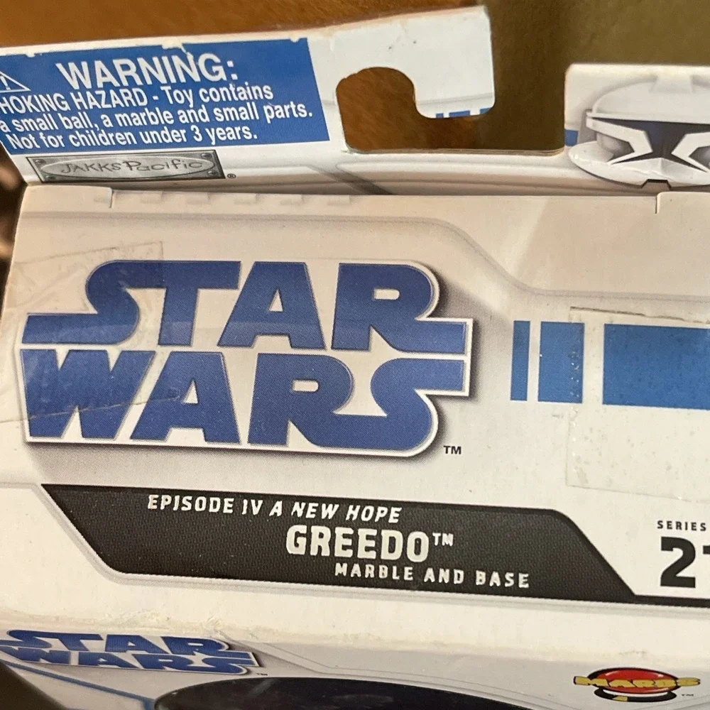 Star Wars Marbs Episode IV: A New Hope Greedo (2009) Jakks Pacific Marble & Base